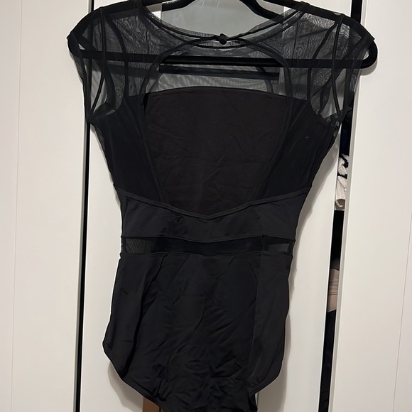 Mesh Black dance Costume - Picture 3 of 4